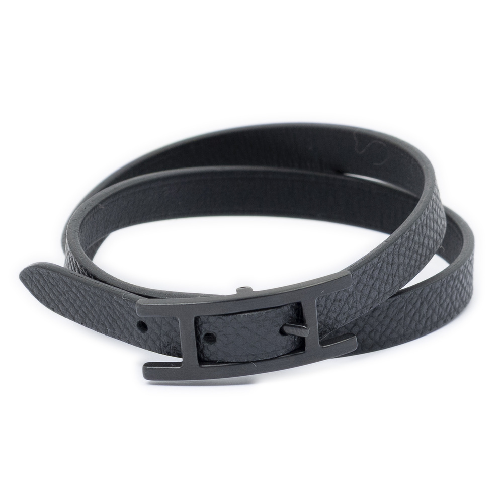 Hermes Behapi Double Tour Bracelet T5